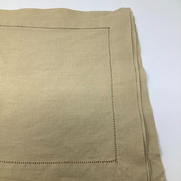 Sferra set of 4 linen Festival placemats beige 18.5 in. x 14 in. neutral - Picture 3 of 7